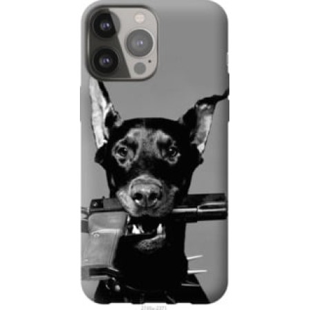 Чохол на iPhone 13 Pro Max Доберман