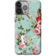 Чохол на iPhone 13 Pro Max Квіткові шпалери