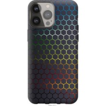 Чохол на iPhone 13 Pro Max Переливаються стільники